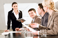 Business meeting photo